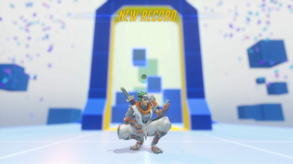 Overwatch 2 Hero Mastery mode featuring Genji 