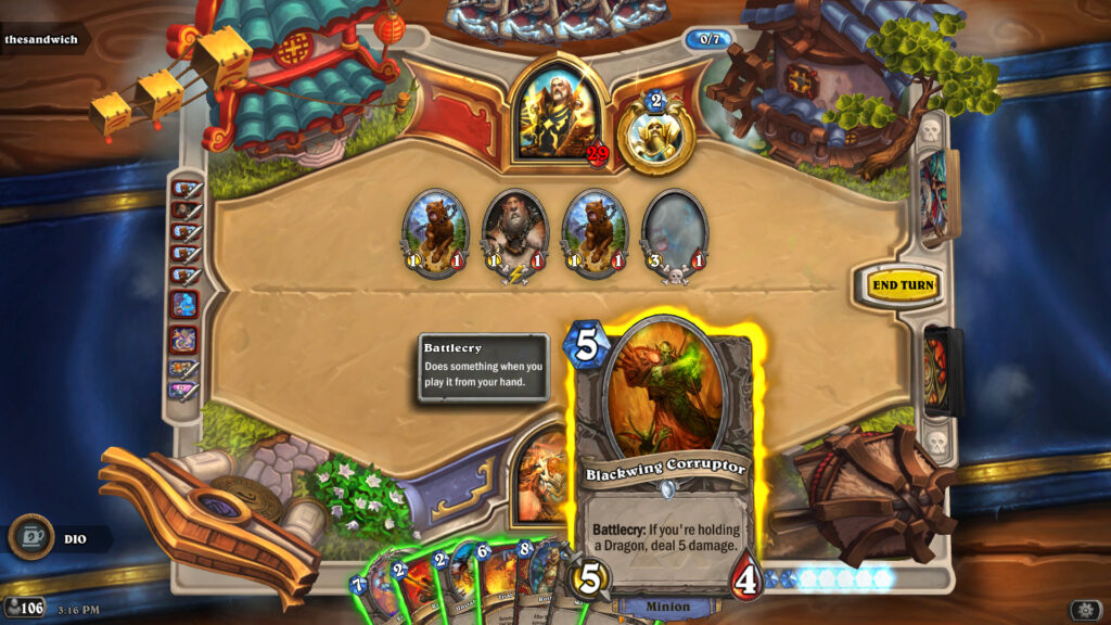 Hearthstone Tavern Brawl screenshot