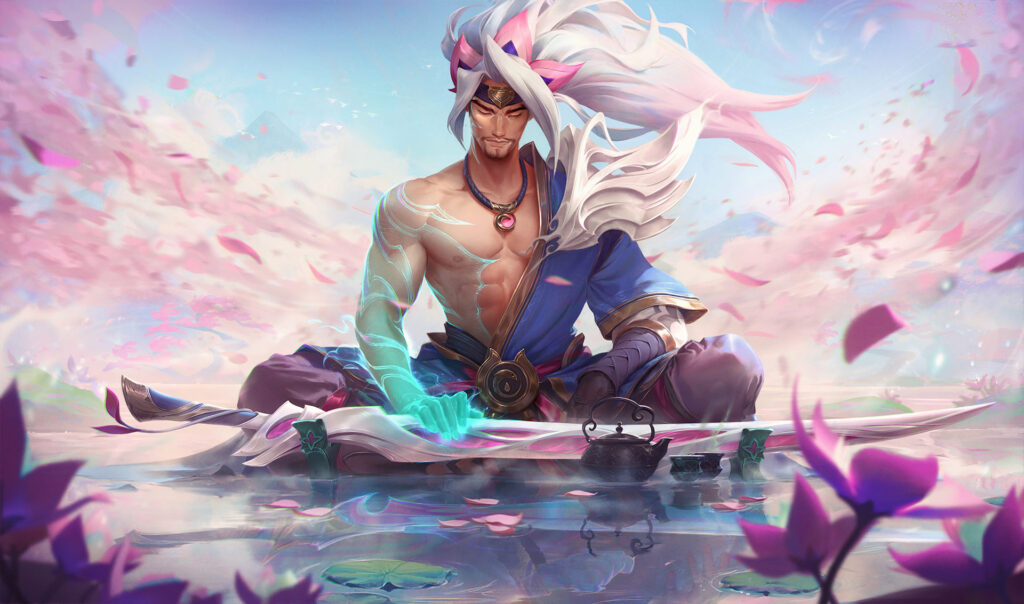 Yasuo artwork from League of Legends 