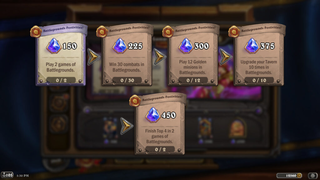 All Battlegrounds Festivities quests