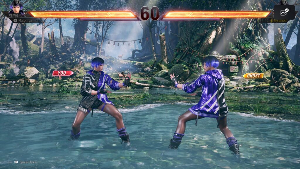 Reina Tekken 8 Super Ghost Battle AI