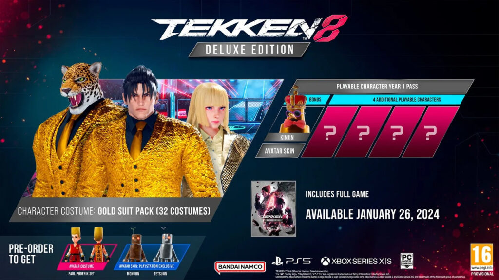 Digital Deluxe Tekken 8 edition