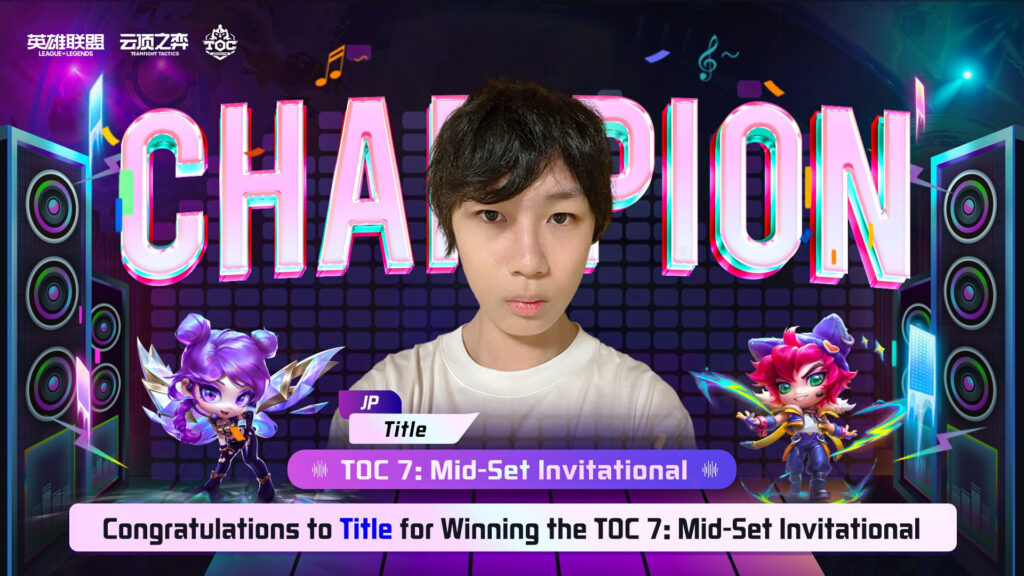 Title wins Set 10 global TFT Mid-Set Invitational