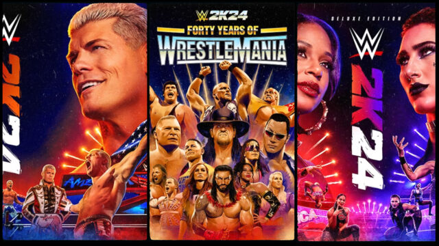 WWE 2K24 celebrates 40 years of WrestleMania with four editions