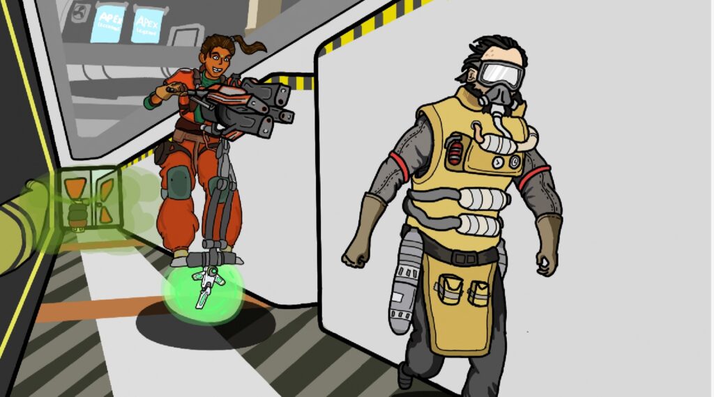 Of course, Apex Legends removes bugs (features). This hilarious interaction between Rampart and Crypto allowed Crypto's drone to turn into a mobile gunship.