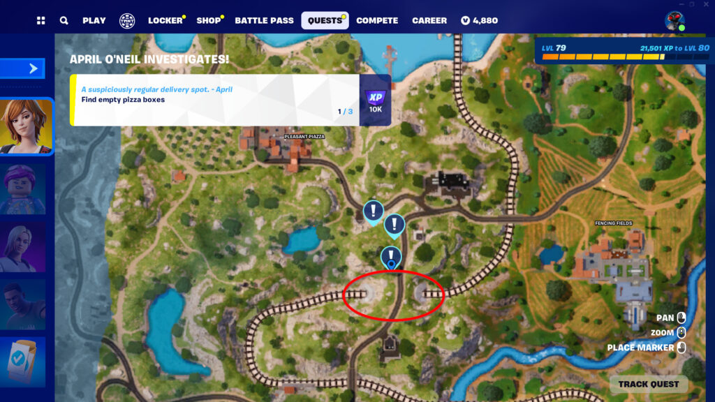 Fortnite pizza box locations 1