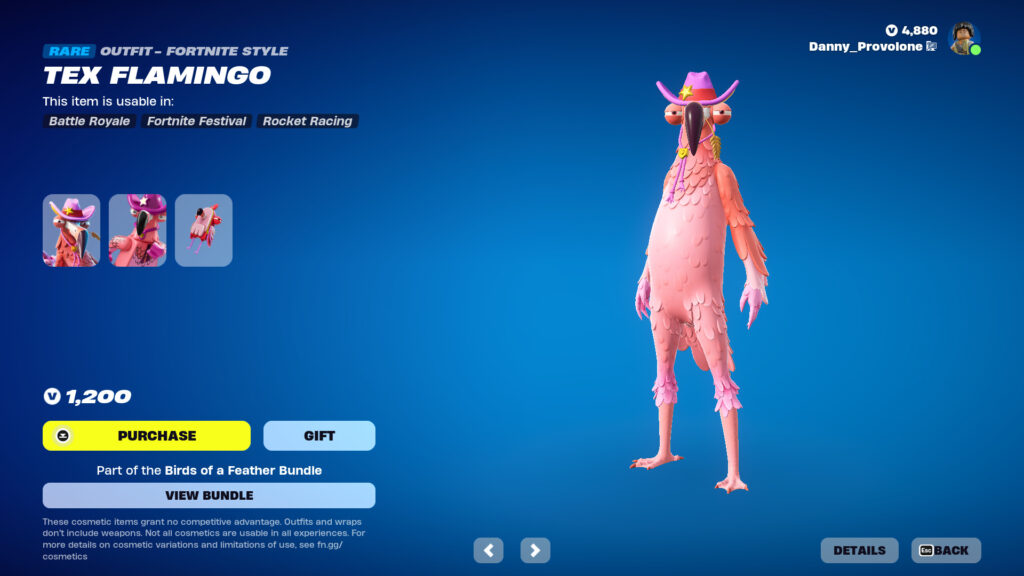 Birds of a Feather Fortnite set 1