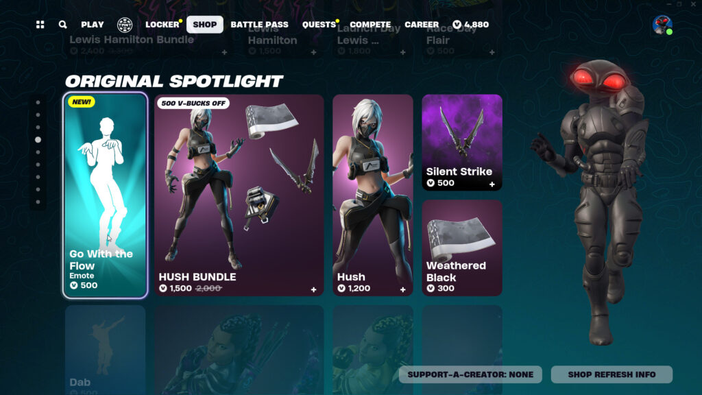 Go With The Flow Fortnite Emote in the Item Shop 1