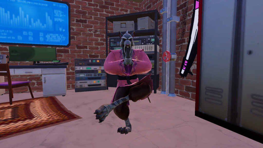Where is Master Splinter in Fortnite?