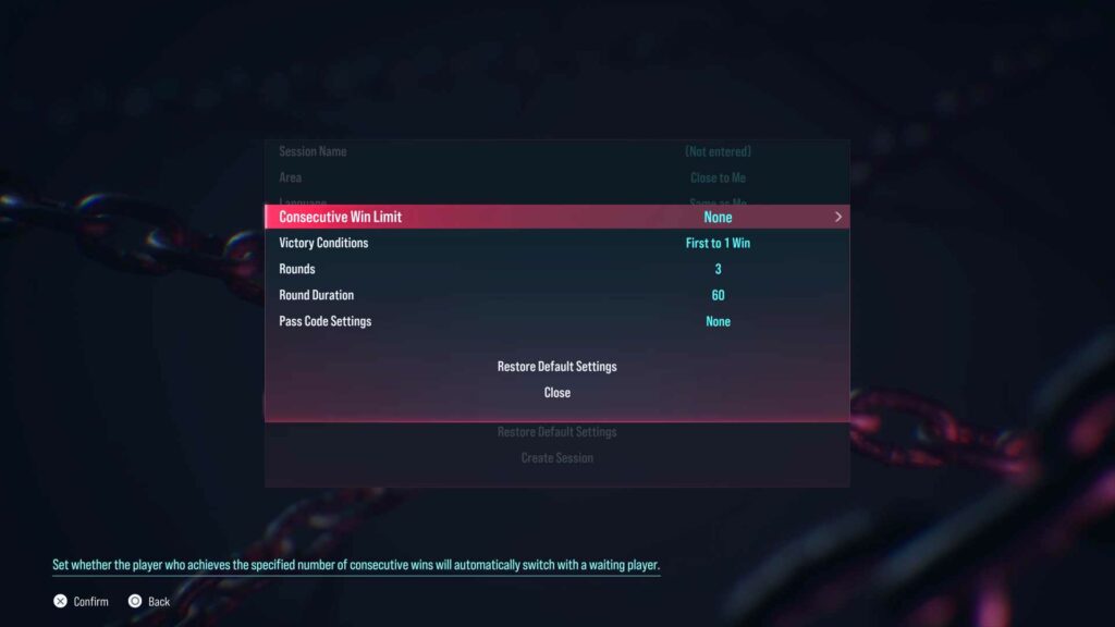 Create a Lobby Tekken 8 Player Match