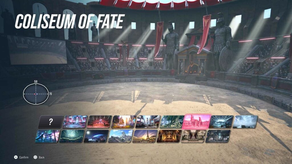Coliseum of Fate Stage Tekken 8