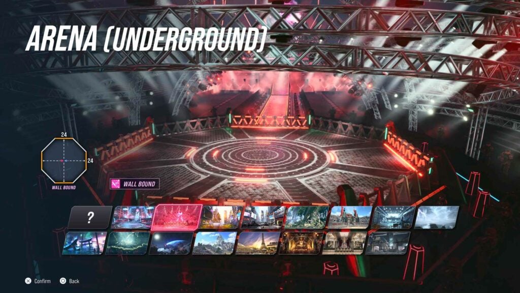Arena Underground Tekken 8 Stage