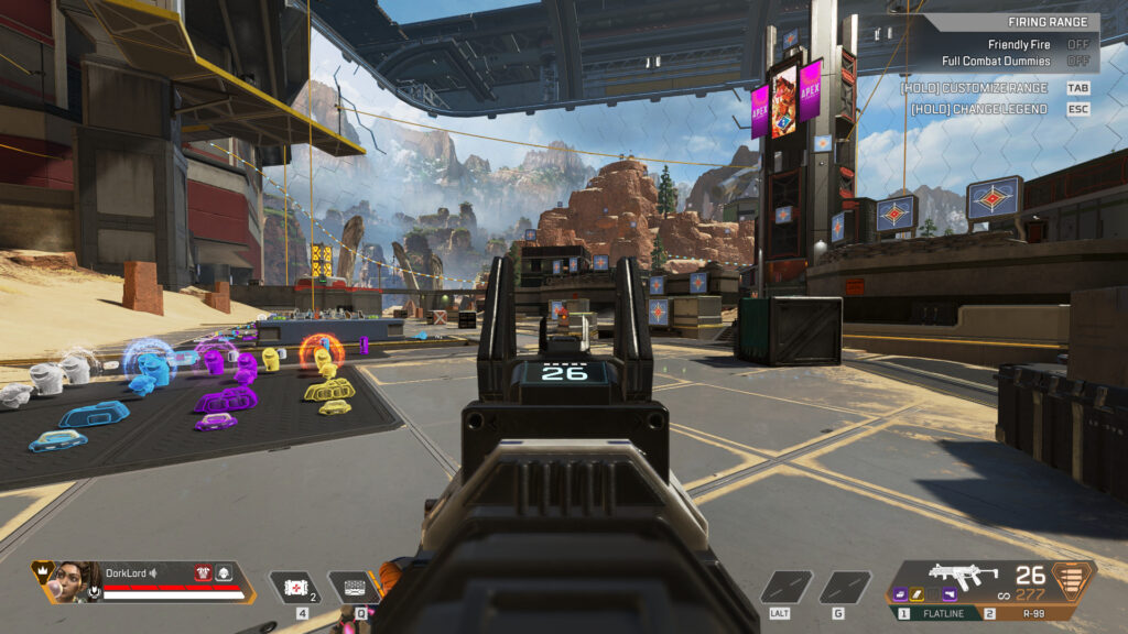 Zero Point weapon skin in Apex Legends