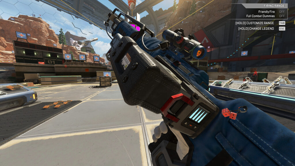 The Snowpiercer Kraber weapon skin in apex legends