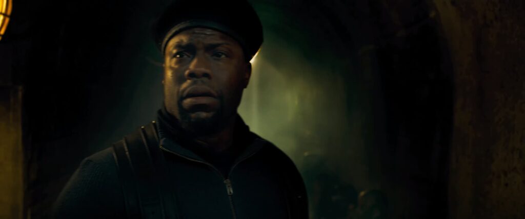 Kevin Hart as Roland in the Borderlands movie.