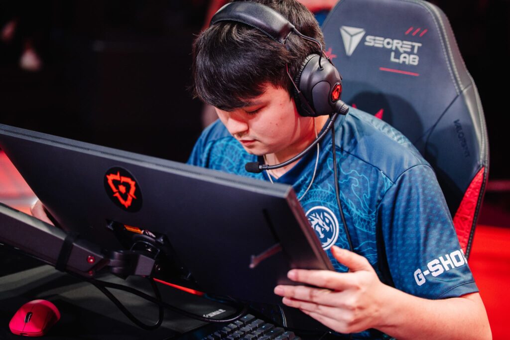 C0M of Leviatán competes at VCT Americas Kickoff on Day 1 of Week 2 at Riot Games Arena on February 23, 2024. 