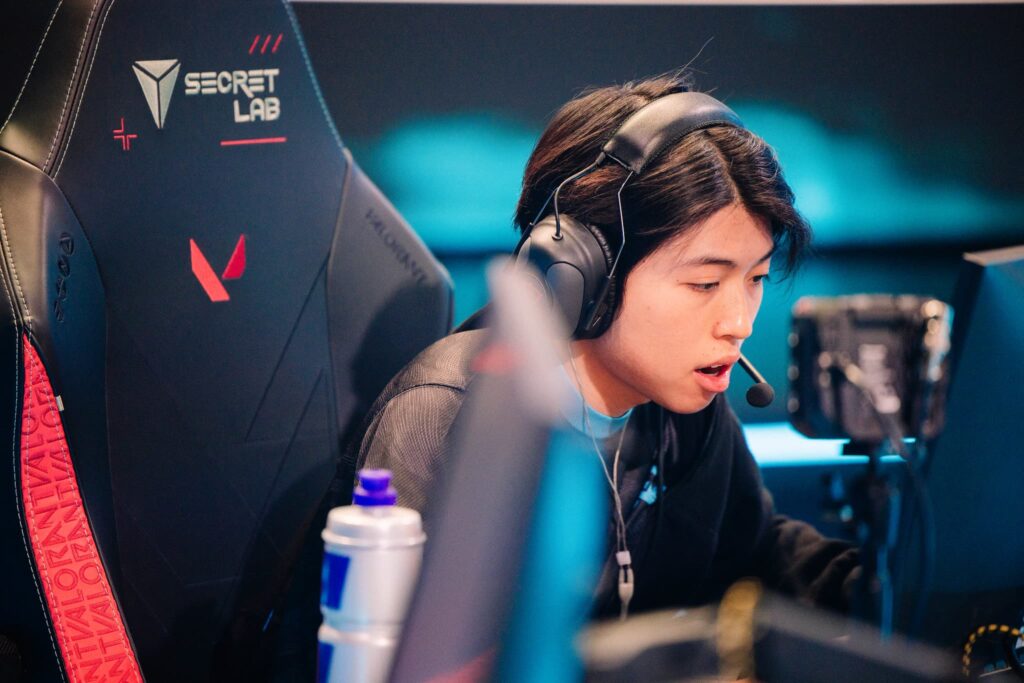 OXY of Cloud9 competes at the VCT Americas Kickoff on Day 3 of Week 2 at Riot Games Arena on February 25, 2024. 