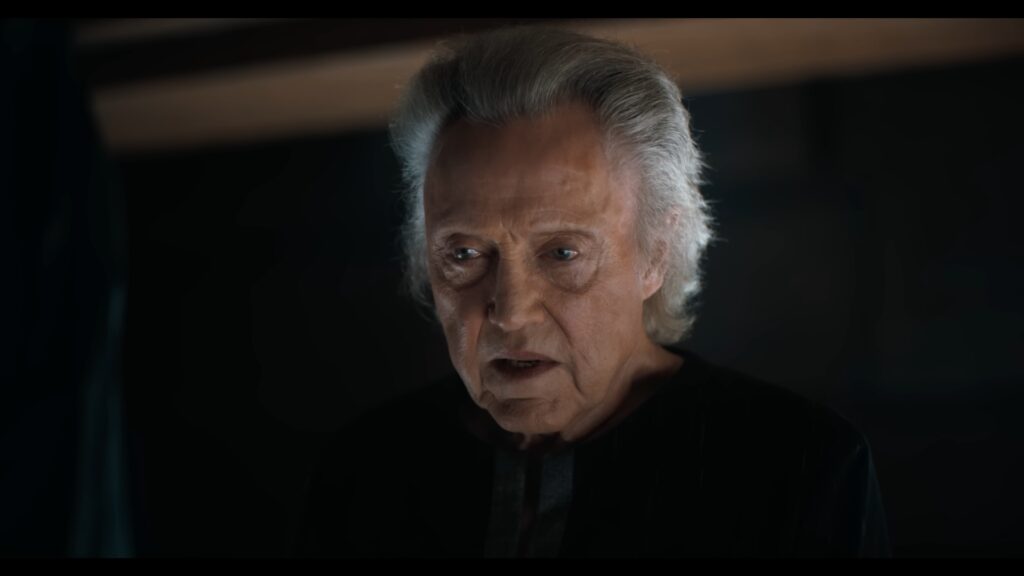 Christopher Walken as Emperor Shaddam IV in Dune Part 2