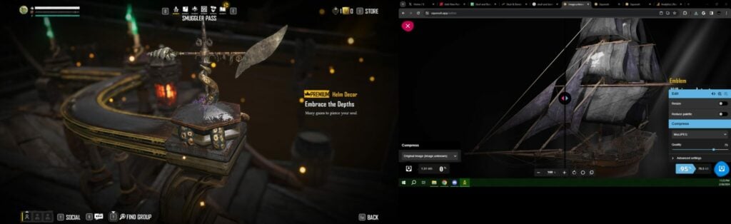 Embrace the Depths in the Skull and Bones Season 1 Smuggler Pass.