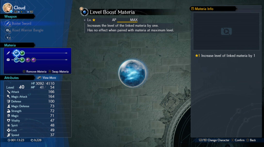 FF7 Rebirth new materia