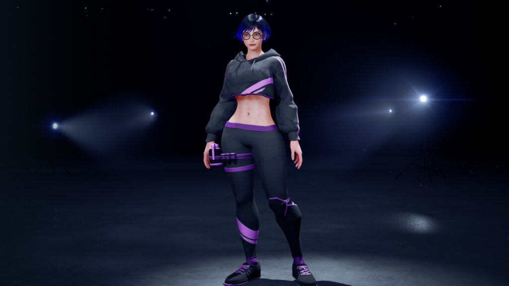 Fortnite Ruby Reina mod for Tekken 8