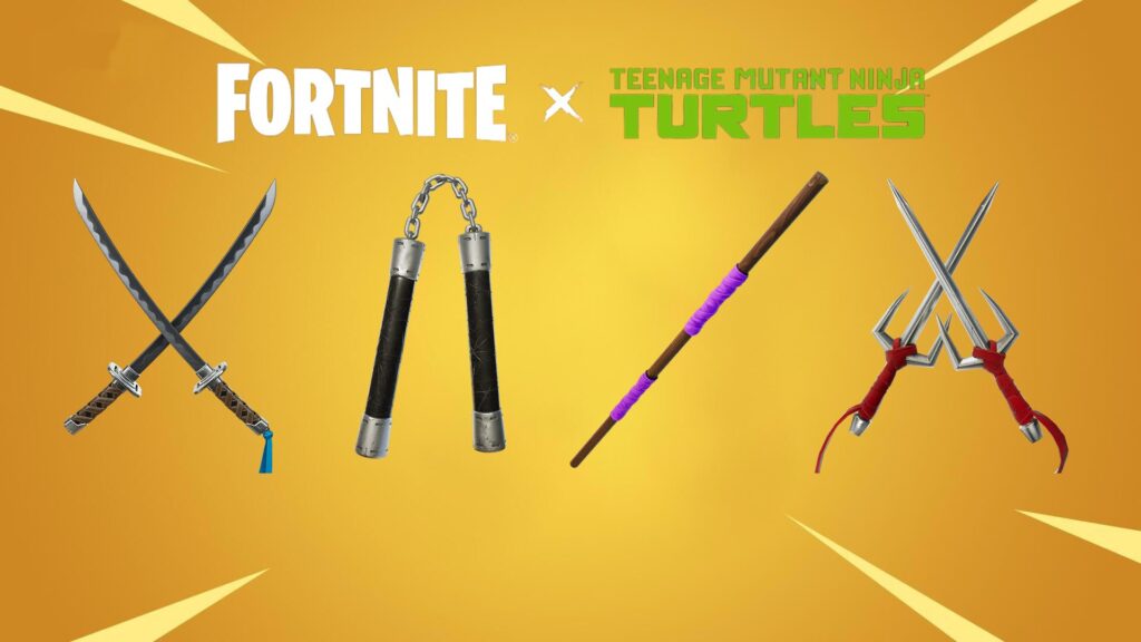 Fortnite TMNT Cowabunga event Mythics featured image
