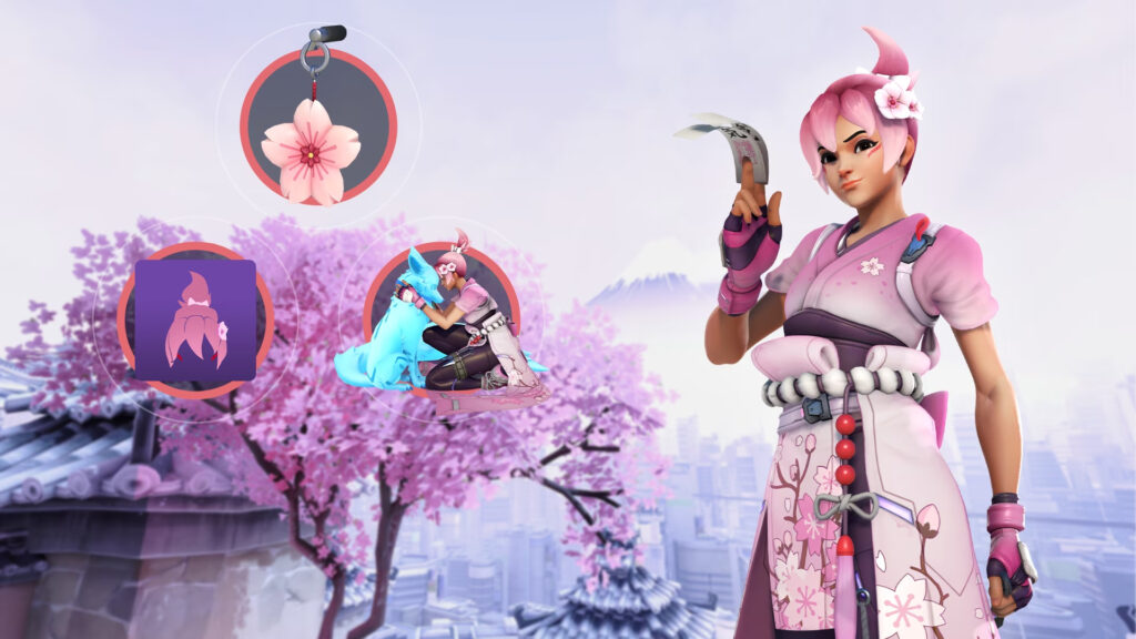 How to unlock the Sakura Kiriko skin in Overwatch 2