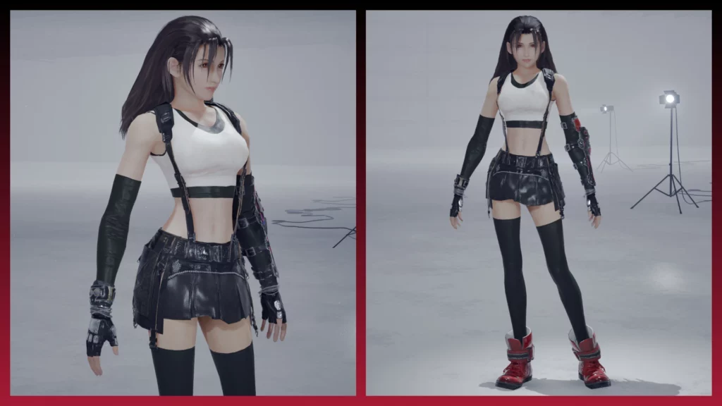 Tifa Lockhart Jun Kazama mod in Tekken 8