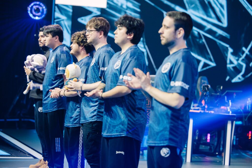 Leviatán compete at VCT Americas Kickoff on Day 1 of Week 2 at Riot Games Arena on February 23, 2024. 