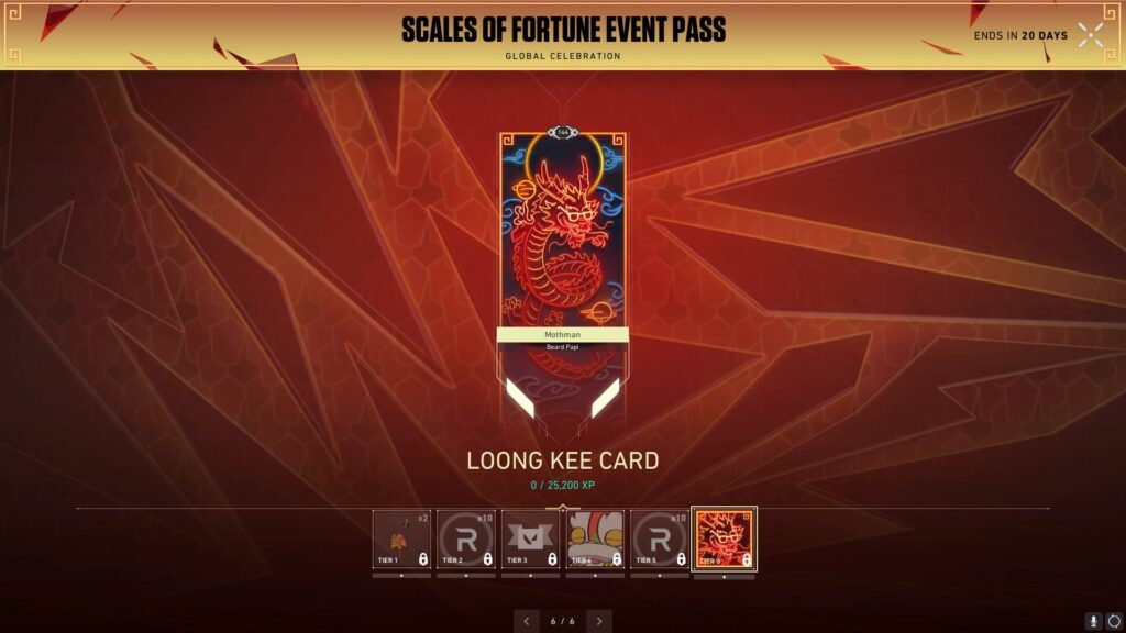 The Loong Kee Card.