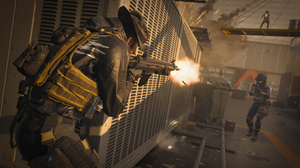 Player Shooting around a wall in MW3