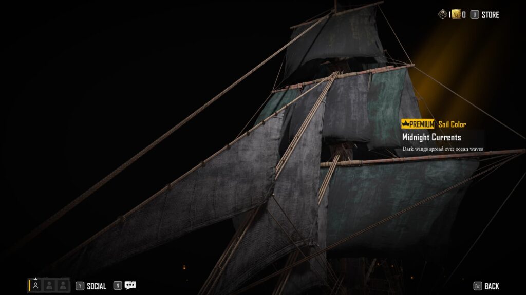 Midnight Currents in the Skull and Bones Season 1 Smuggler Pass.