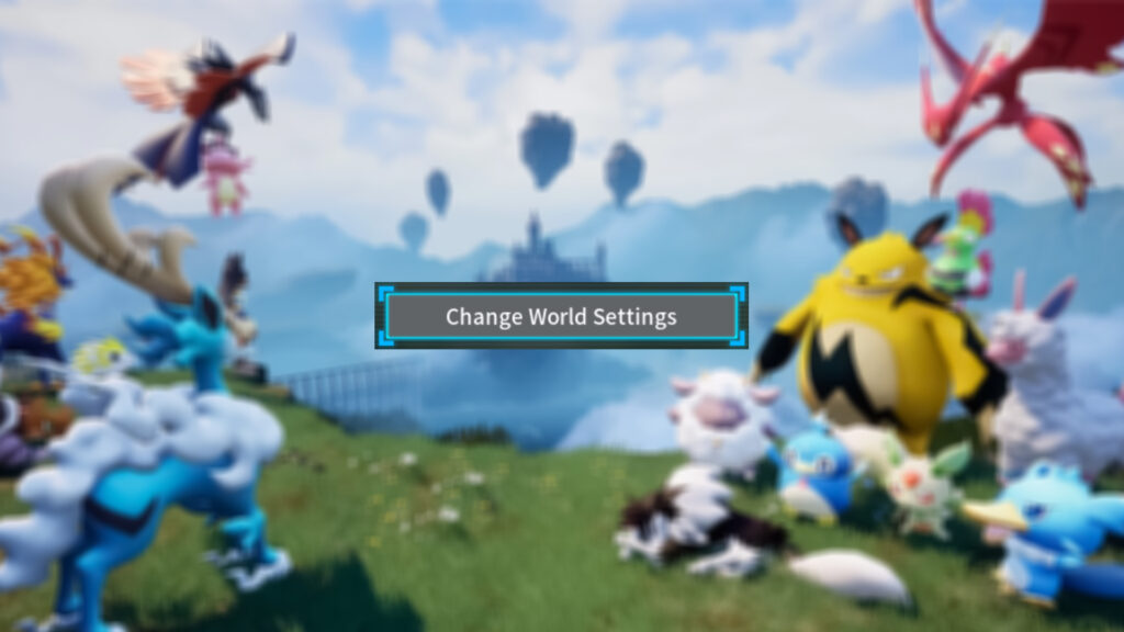 Palworld World Settings explained