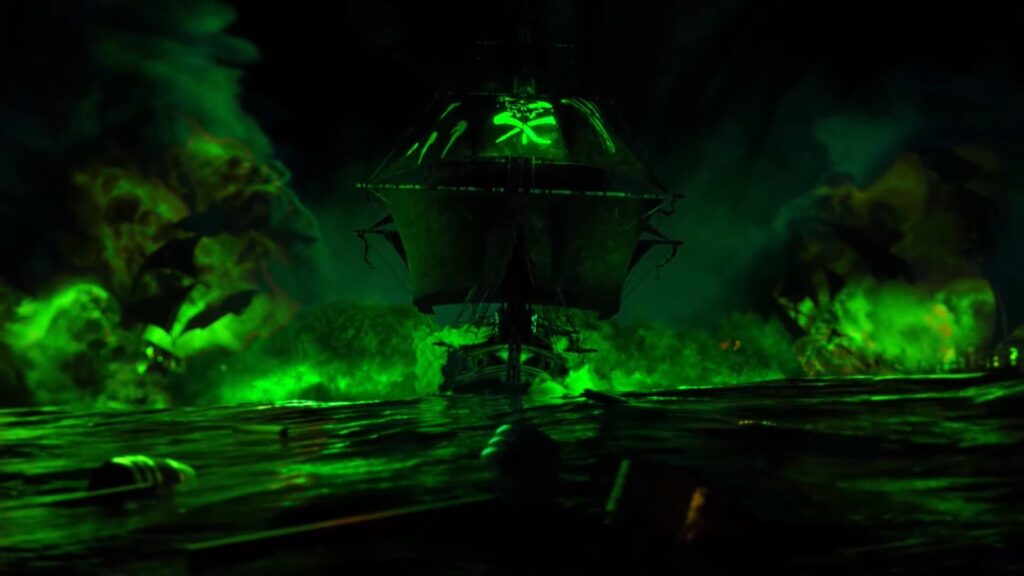 Phillipe La Peste leaves a wake of plague behind him in Skull and Bones.