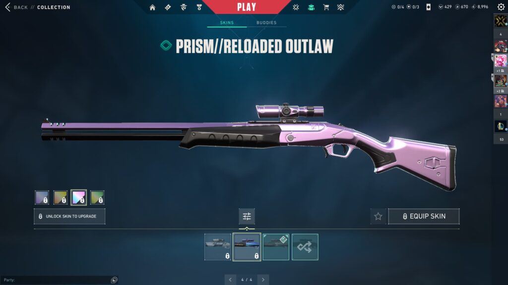 The Prism//Reloaded Outlaw.