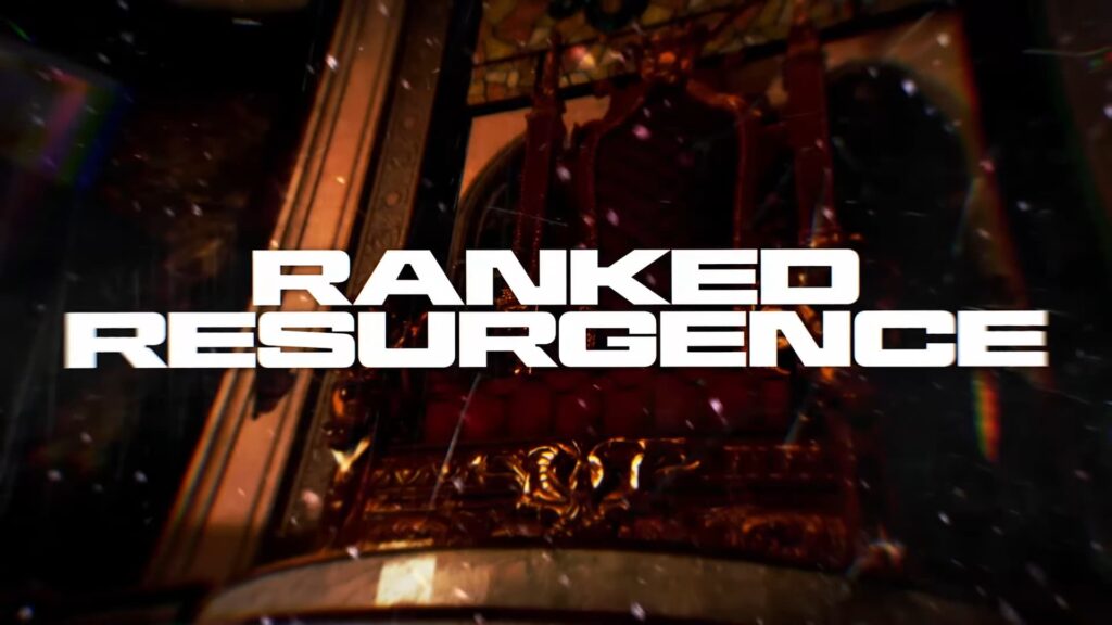 The words Ranked Resurgence appear in a preview for Warzone Season 2.