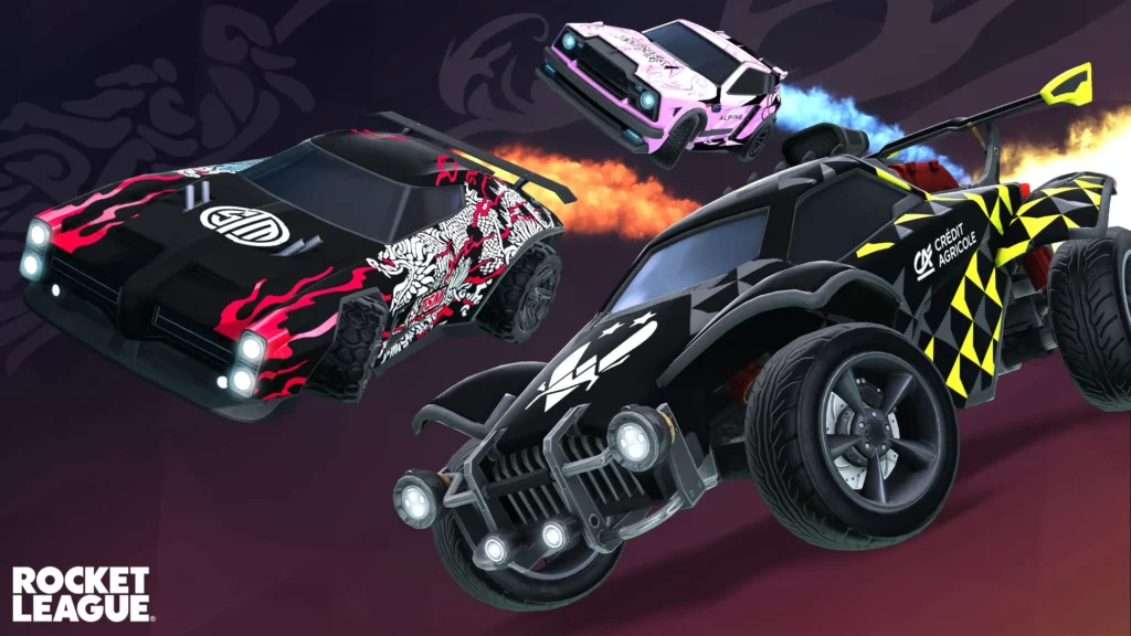 Rocket League adds esports decals to the game