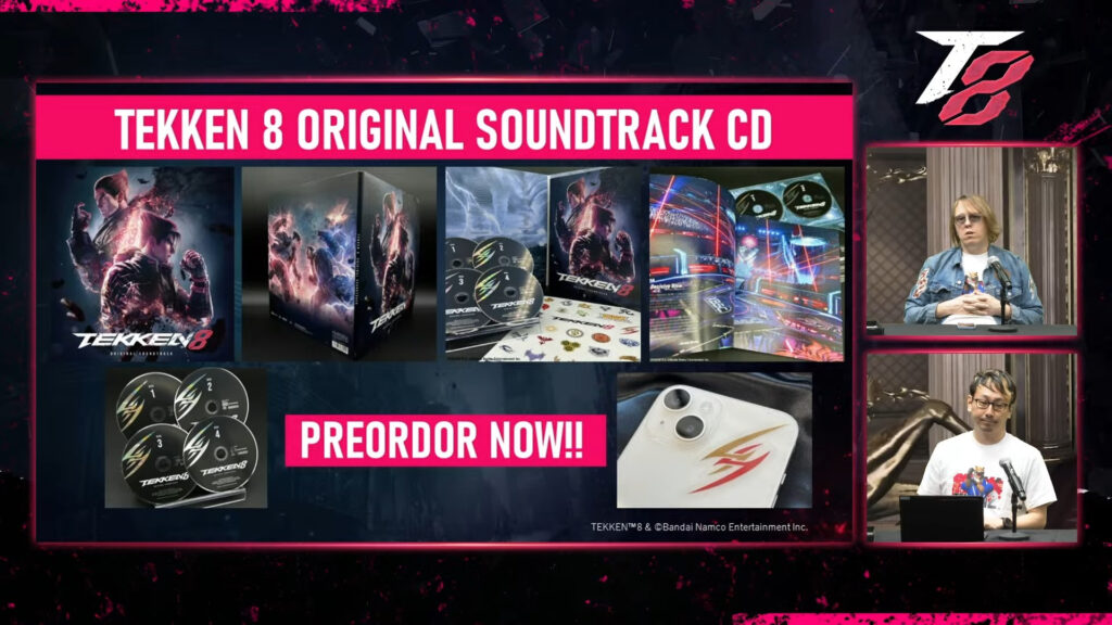 Tekken 8 Soundtrack Merch