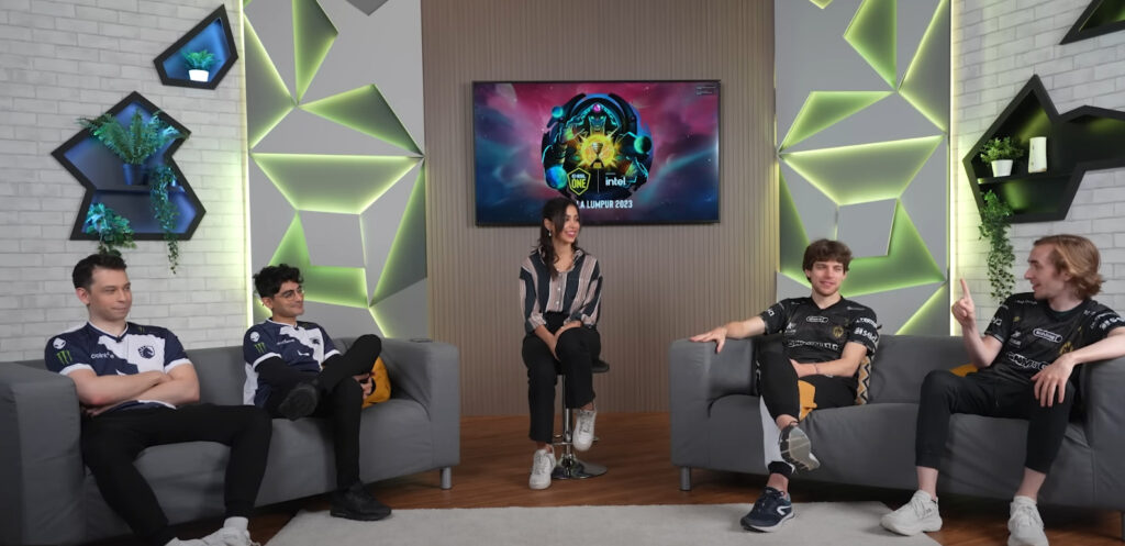 Team Liquid and Gaimin Gladiators at ESL One Kuala Lumpur 2023 (Image by ESL)