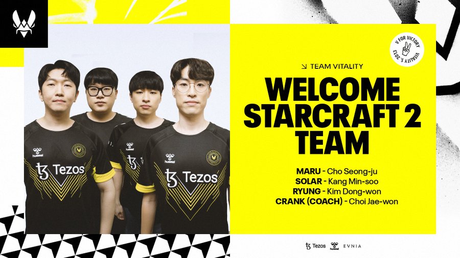 Vitality signs Starcraft 2 team ahead of IEM Katowice 2024