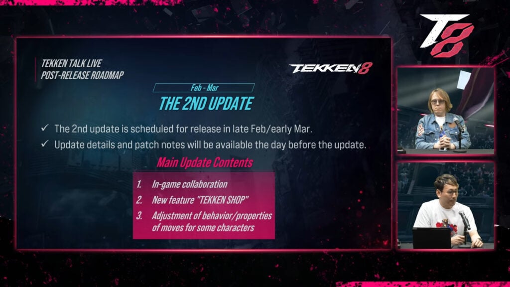 Tekken 8 second update