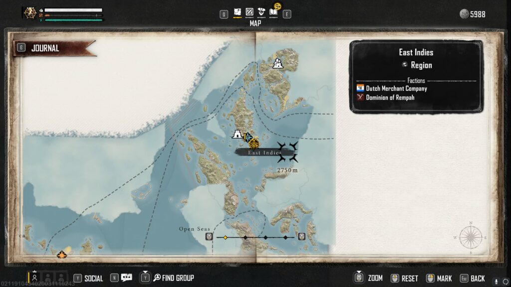 A look at the East Indies region.