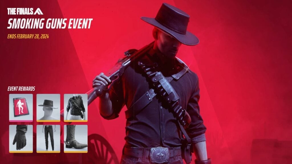The Finals Smoking Guns Event contracts and rewards