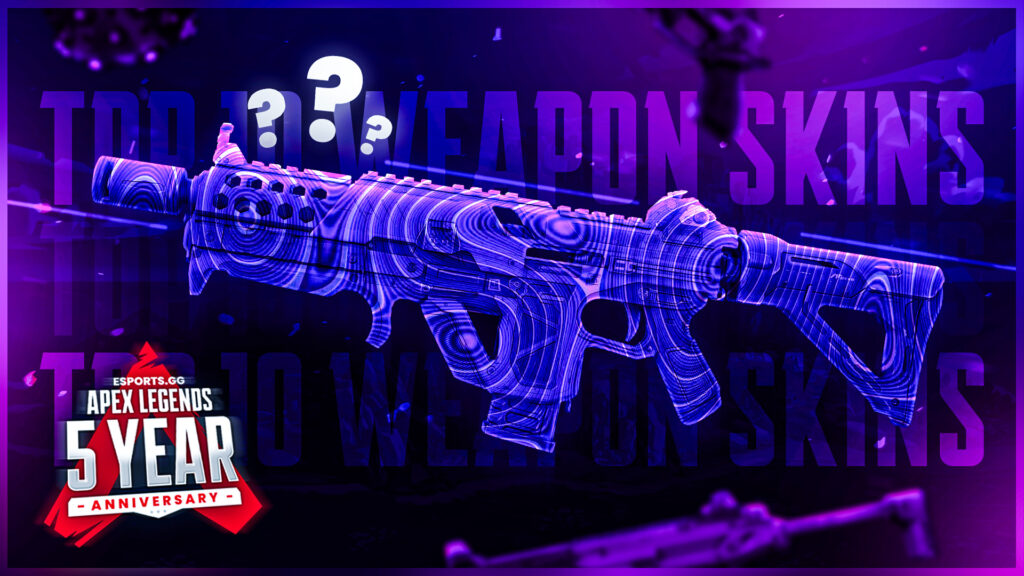 Five Years of Apex Legends: Top Weapon Skins of all-time