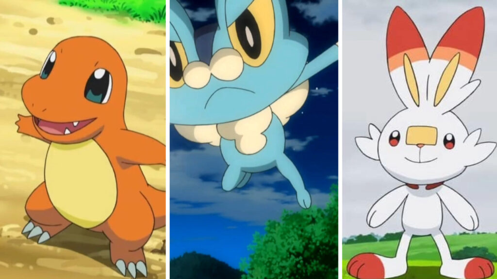 The best Pokémon starters per generation