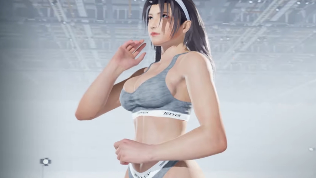 Jun in Calvin Klein mod underwear in Tekken 8