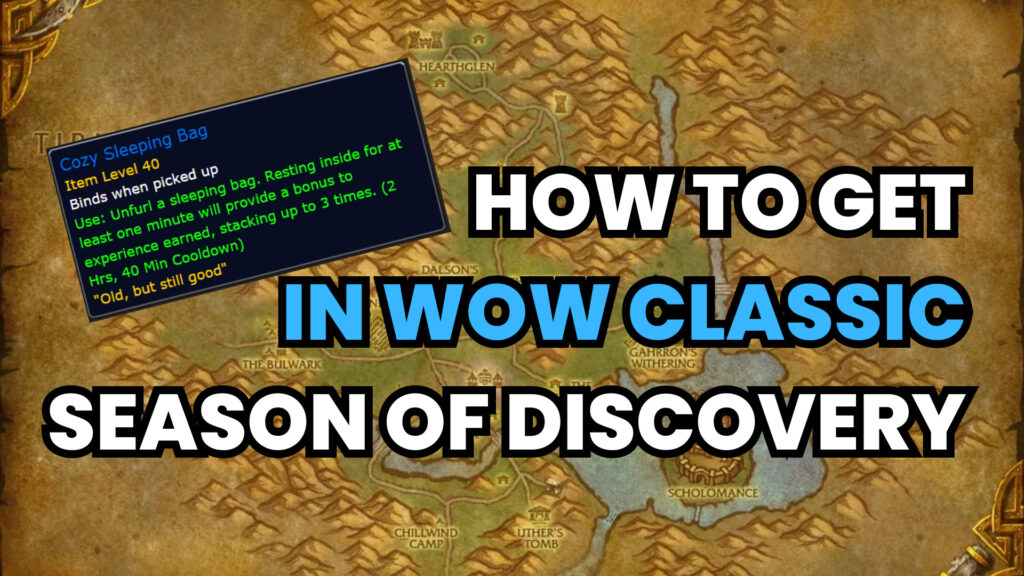 How to get the Cozy Sleeping Bag in WoW Classic SoD Phase 2!