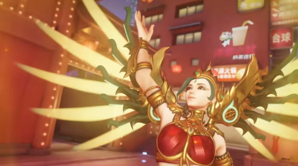 Overwatch 2 Lunar New Year Mercy skin