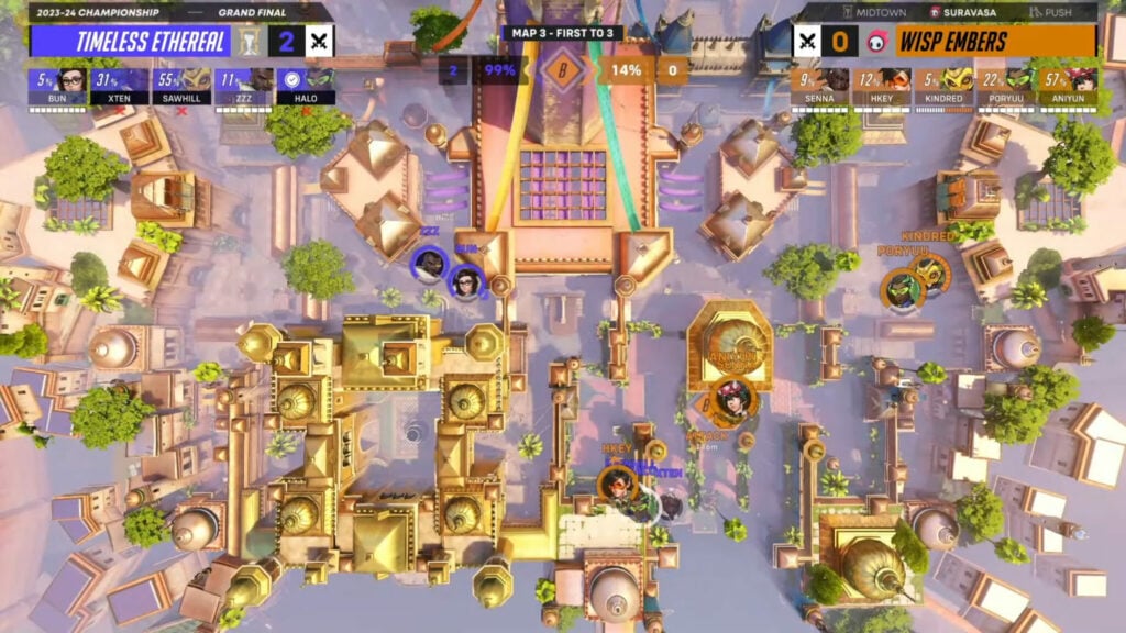 Timeless Ethereal versus Wisp Embers