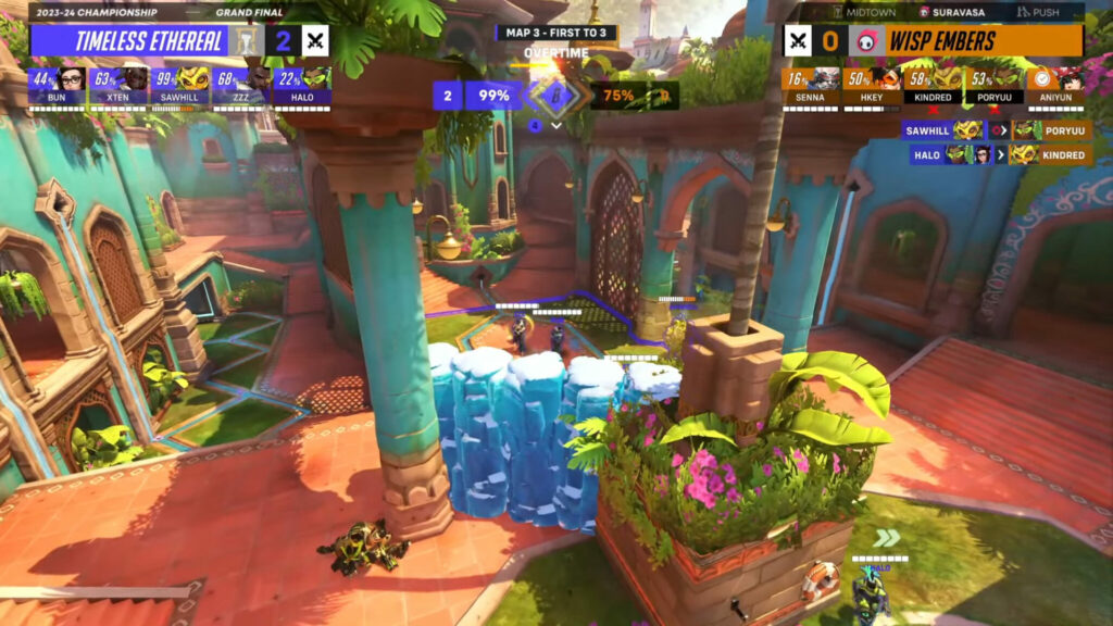 Timeless Ethereal securing victory in the Overwatch 2 Calling All Heroes Championship